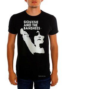 Siouxsie and the Banshees Logo post - punk rock Official T-Shirt M NWT